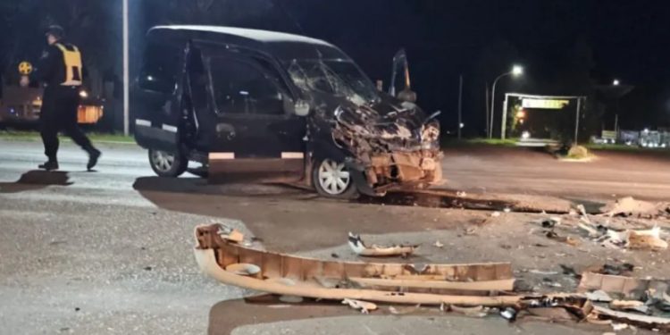 VILLA OCAMPO: ACCIDENTE EN EL ACCESO DE LA CIUDAD