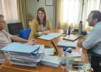 VILLA OCAMPO: REUNIÓN CON LA COORDINADORA PROVINCIAL DE REGULARIZACIÓN DOMINIAL