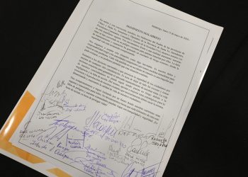 VILLA OCAMPO: RUTA 11 EN EMERGENCIA: EL INTENDENTE FIRMÓ UN MANIFIESTO JUNTO A GOBIERNOS LOCALES Y LEGISLADORES