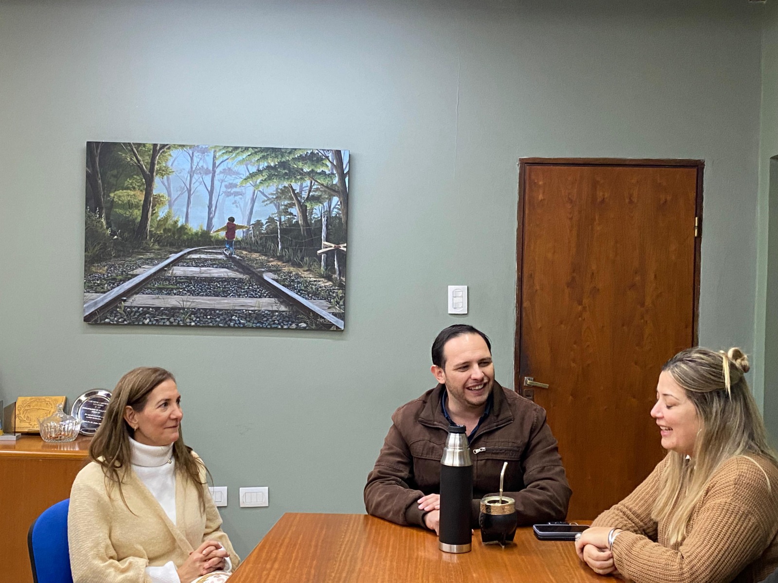 VILLA OCAMPO: REUNIÓN JUNTO A LA SECRETARIA DE TURISMO PROVINCIAL