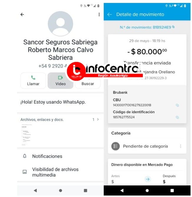 Con el cuento de un primo, un auto descompuesto y una grúa, estafaron a una policía de Calchaquí.