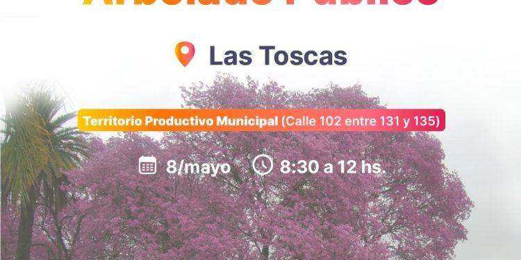 VILLA OCAMPO : CAPACITACIÓN EN ARBOLADO PÚBLICO EN LAS TOSCAS