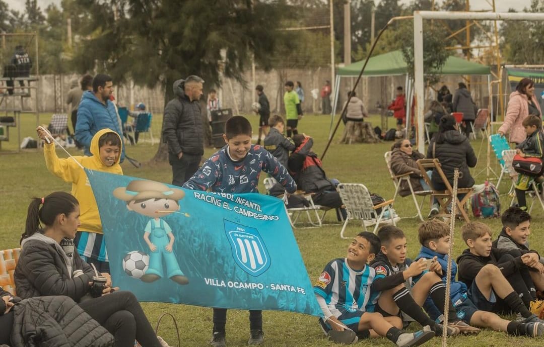 Crece el proyecto de Divisiones Inferiores en el Club Racing El Campesino