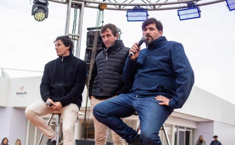 FACUNDO MÉNDEZ CON UNA INTENSA AGENDA JUNTO AL MINISTRO PUCCINI Y AL GOBERNADOR PULLARO EN AGROACTIVA