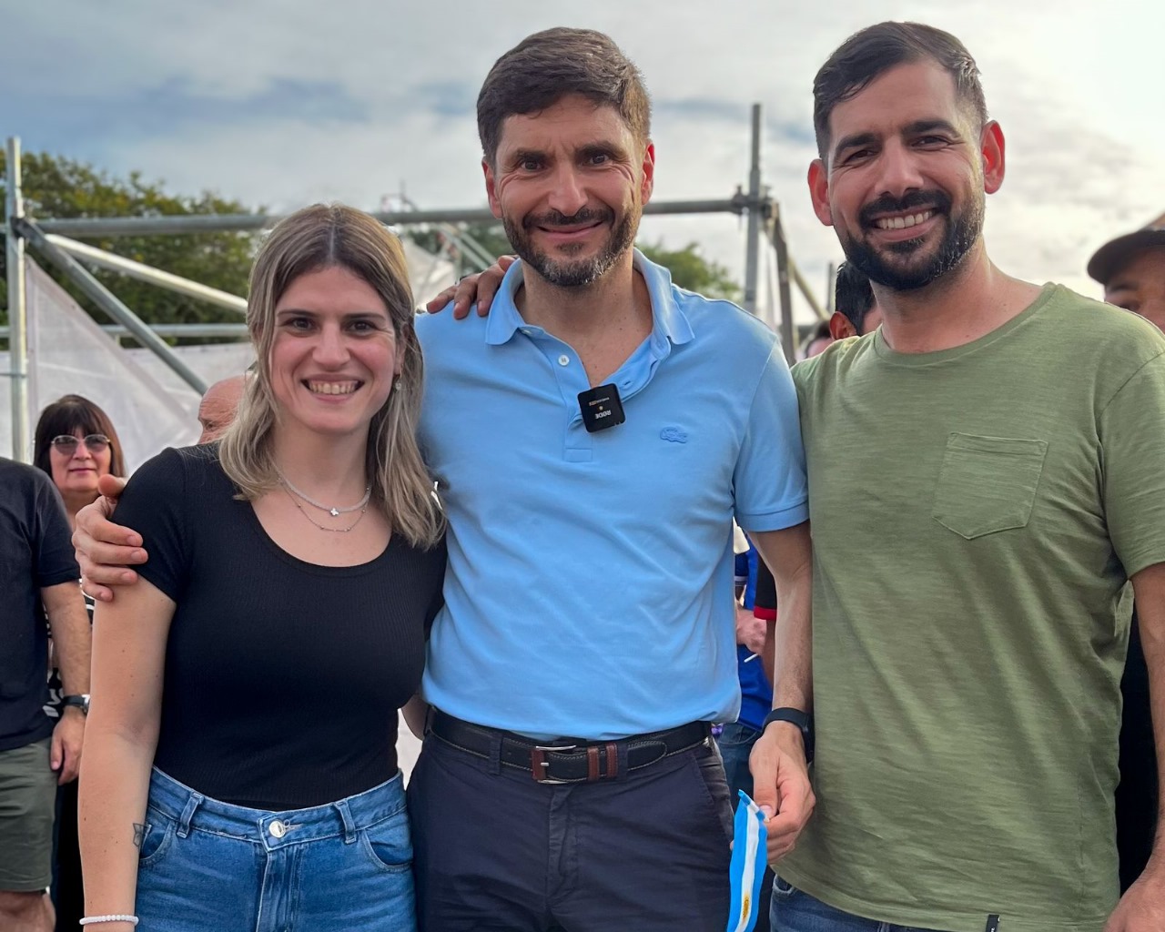 “ETERNOS LAURELES”: Mancini acompañó al Gobernador en su visita al Norte