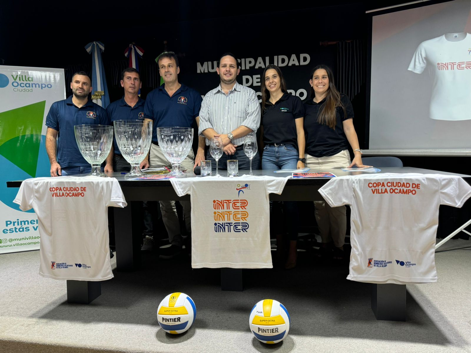 LANZAMIENTO DEL 33° CAMPEONATO INTERNACIONAL Y 26° INTERPROVINCIAL DE VOLEY “COPA CIUDAD DE VILLA OCAMPO, ALEXIS NOCENTI”