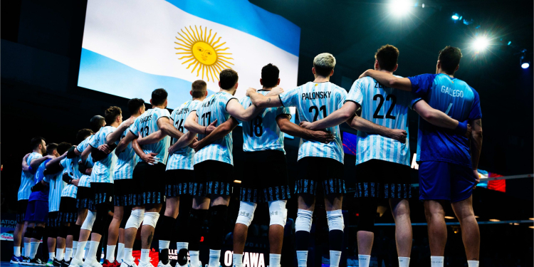VNL: Argentina busca, en Eslovenia, la clasificación a París 2024