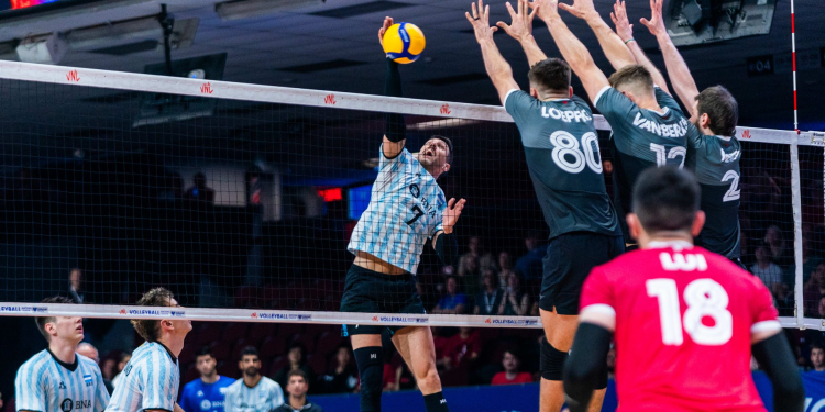 Triunfazo contra Canadá para sumar el tercer festejo en la VNL