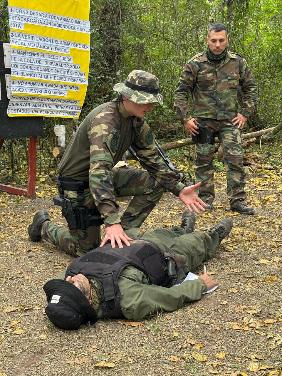 FINALIZACIÒN DEL CURSO DE ADIESTRAMIENTO BÀSICO EN TÈCNICA DE COMBATE RURAL “MONTE IV”