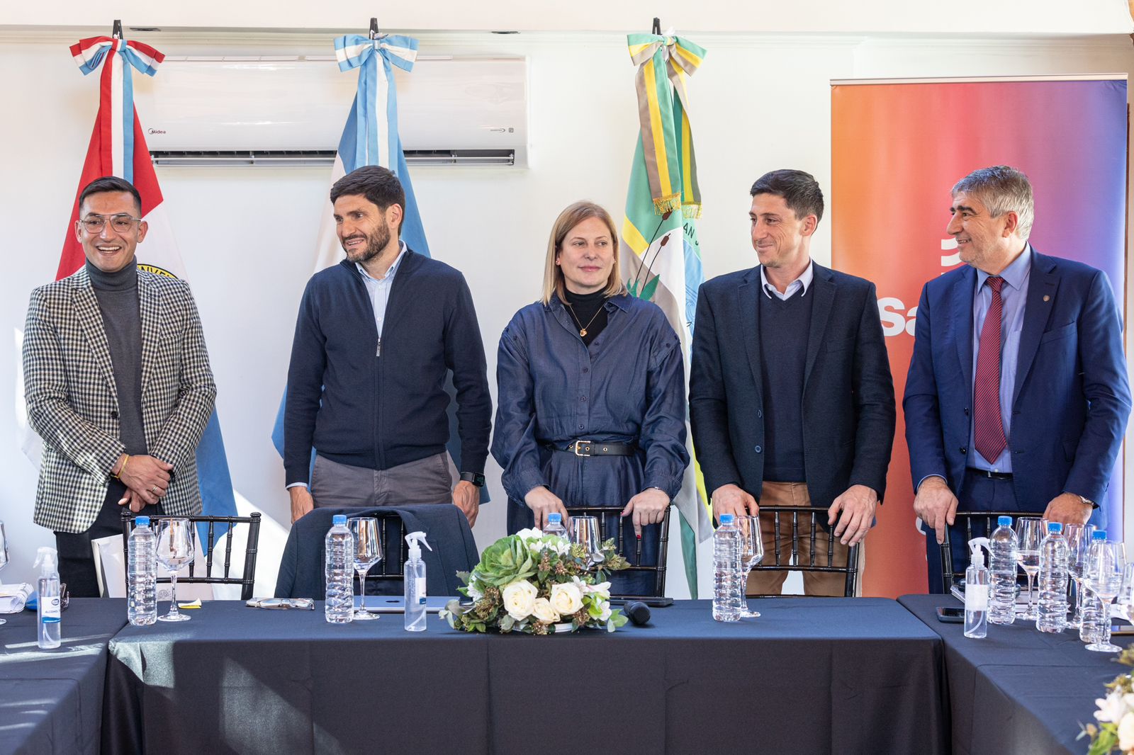 Pullaro reunió a su gabinete en San José del Rincón