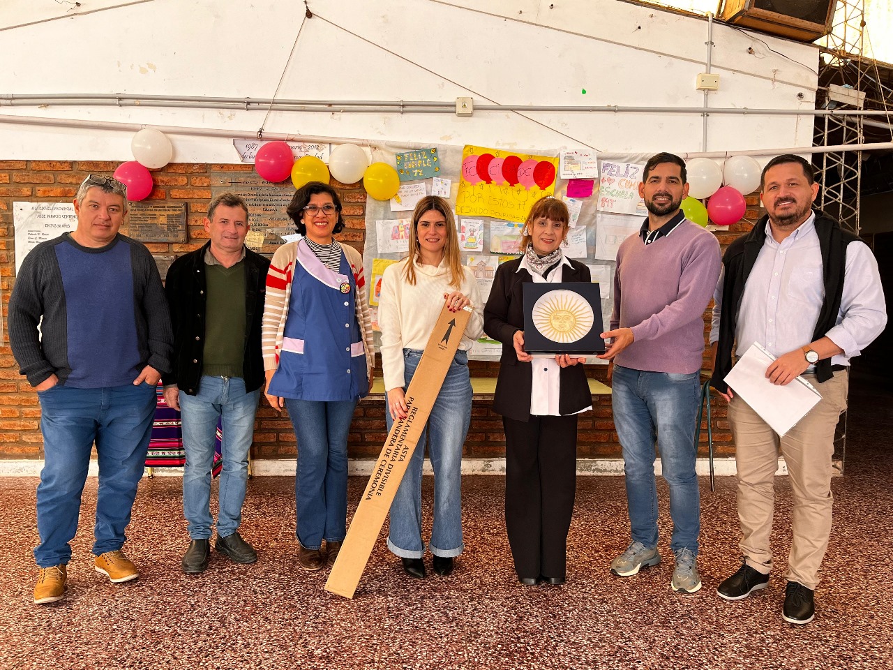 MANCINI: “QUE ESTA BANDERA REFUERCE EL VALOR DE NUESTROS SÍMBOLOS NACIONALES”