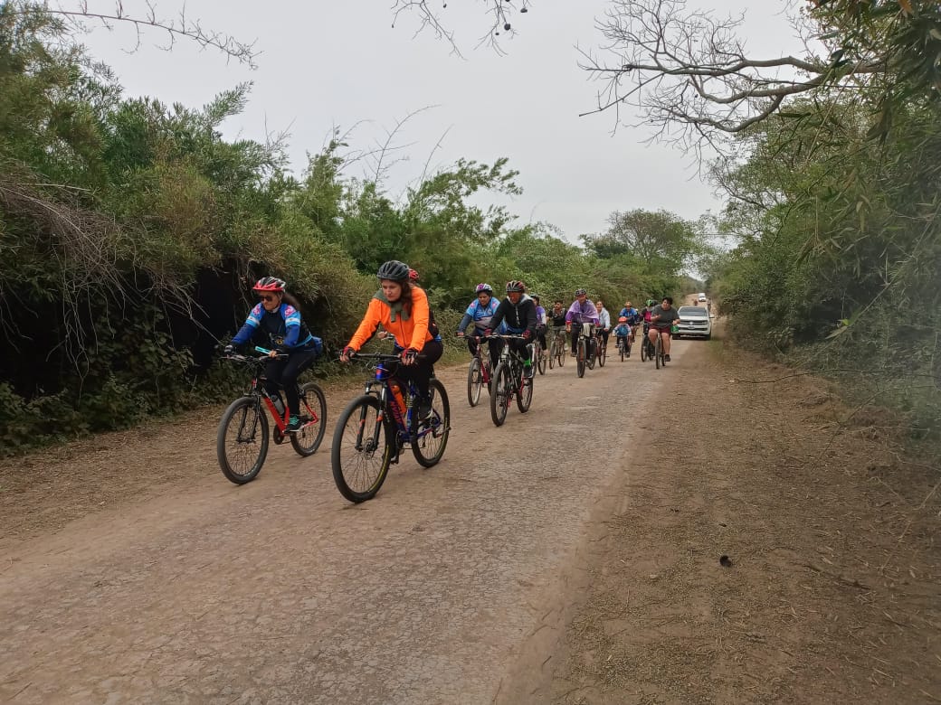 VILLA OCAMPO: PRIMER BICITOUR GUIADO POR EL CAMINO ECOTURÍSTICO DEL JAAUKANIGÁS