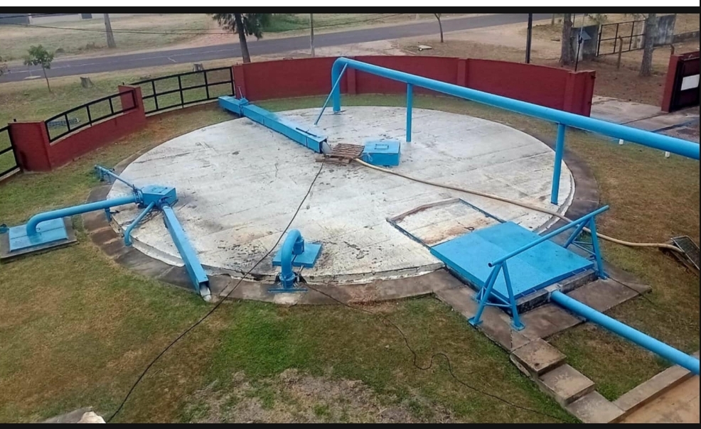 IMPORTANTE OBRA EN UNA CISTERNA DE 500.000 LITROS