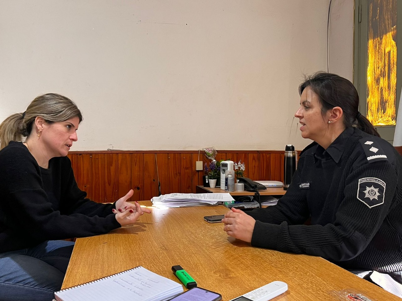 MANCINI: “TRABAJAMOS PARA FORTALECER LA SEGURIDAD DE LA COMUNIDAD”