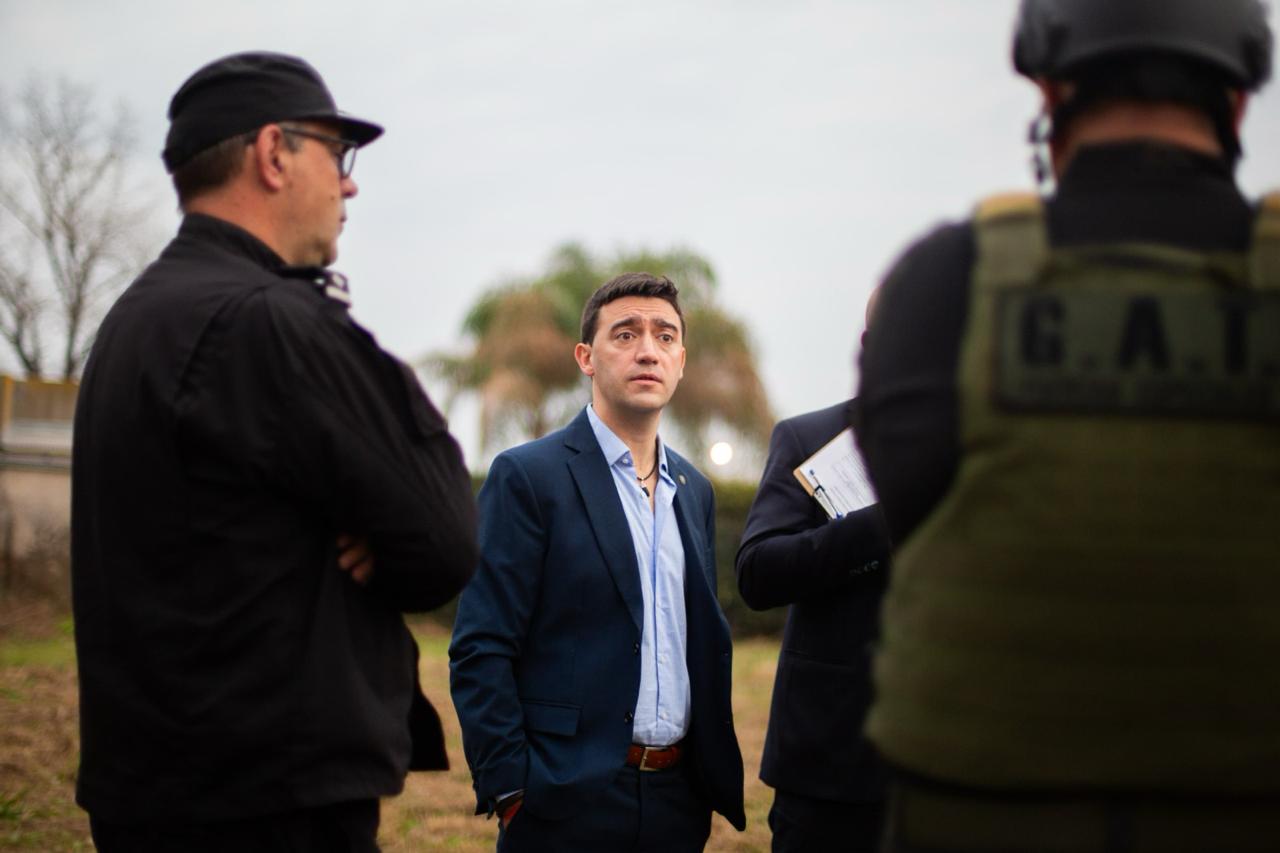 Provincia decomisó tres lotes de una organización criminal