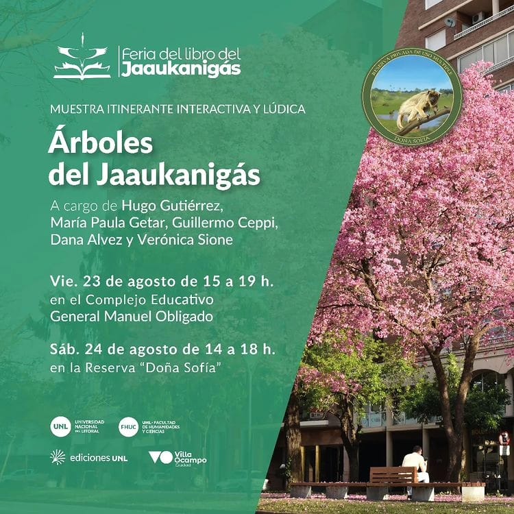 ACTIVIDADES DE LA EDITORIAL UNL DE SANTA FE en la Feria del Libro de Villa Ocampo