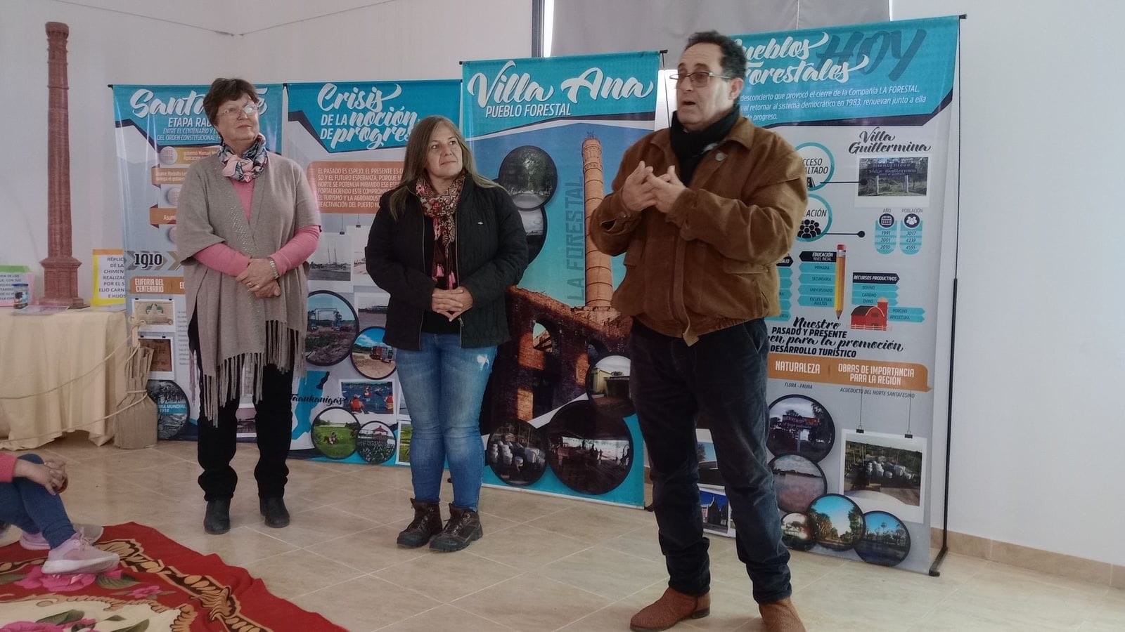 VILLA OCAMPO: PARTICIPAMOS DE LA MUESTRA “CAMINOS DE TANINO” EN VERA Y PINTADO