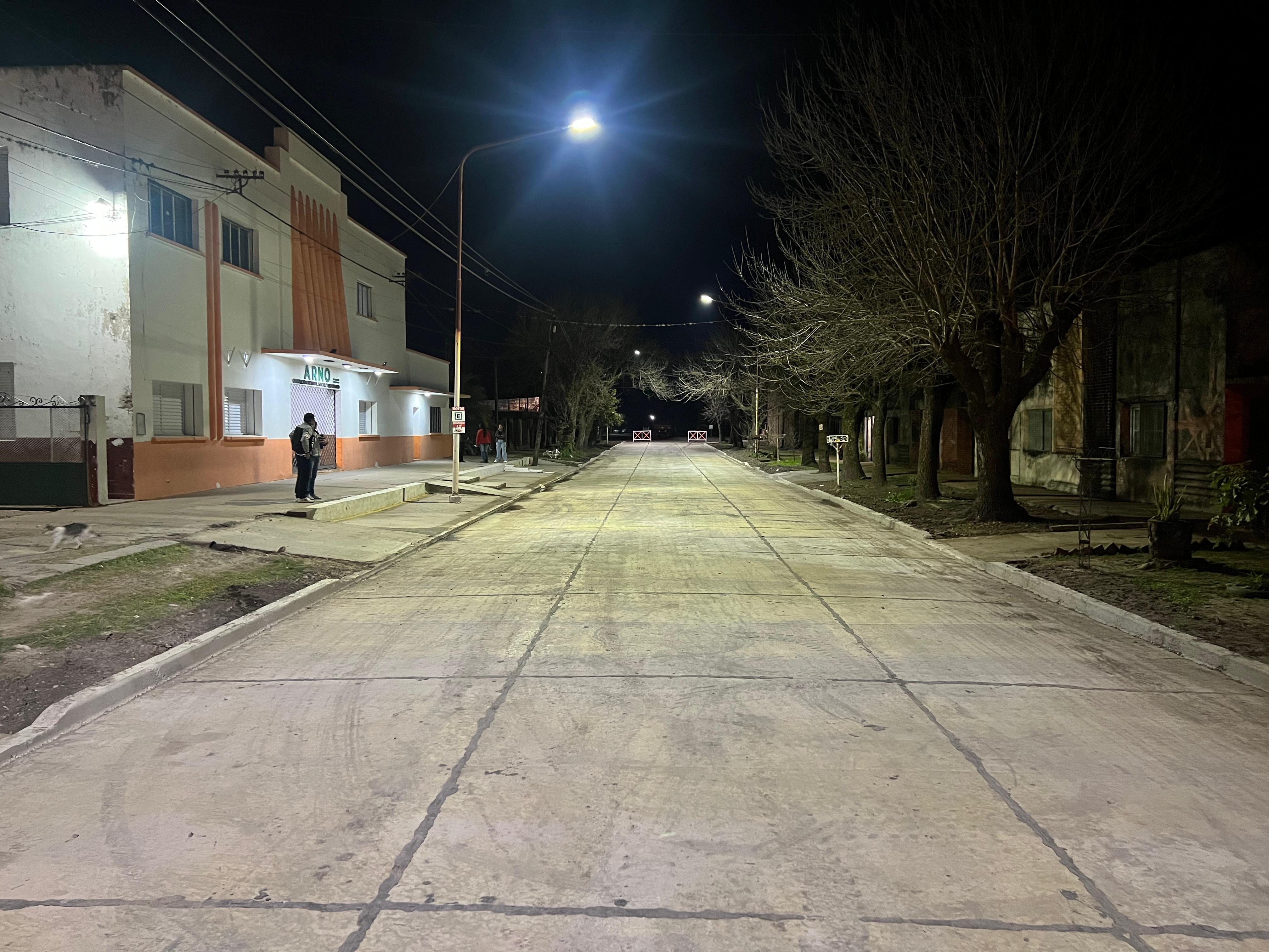 MAREGA: “GRACIAS A USTEDES, LOS CONTRIBUYENTES, SE PUEDEN HACER ESTAS OBRAS CON ILUMINACIÓN LED”