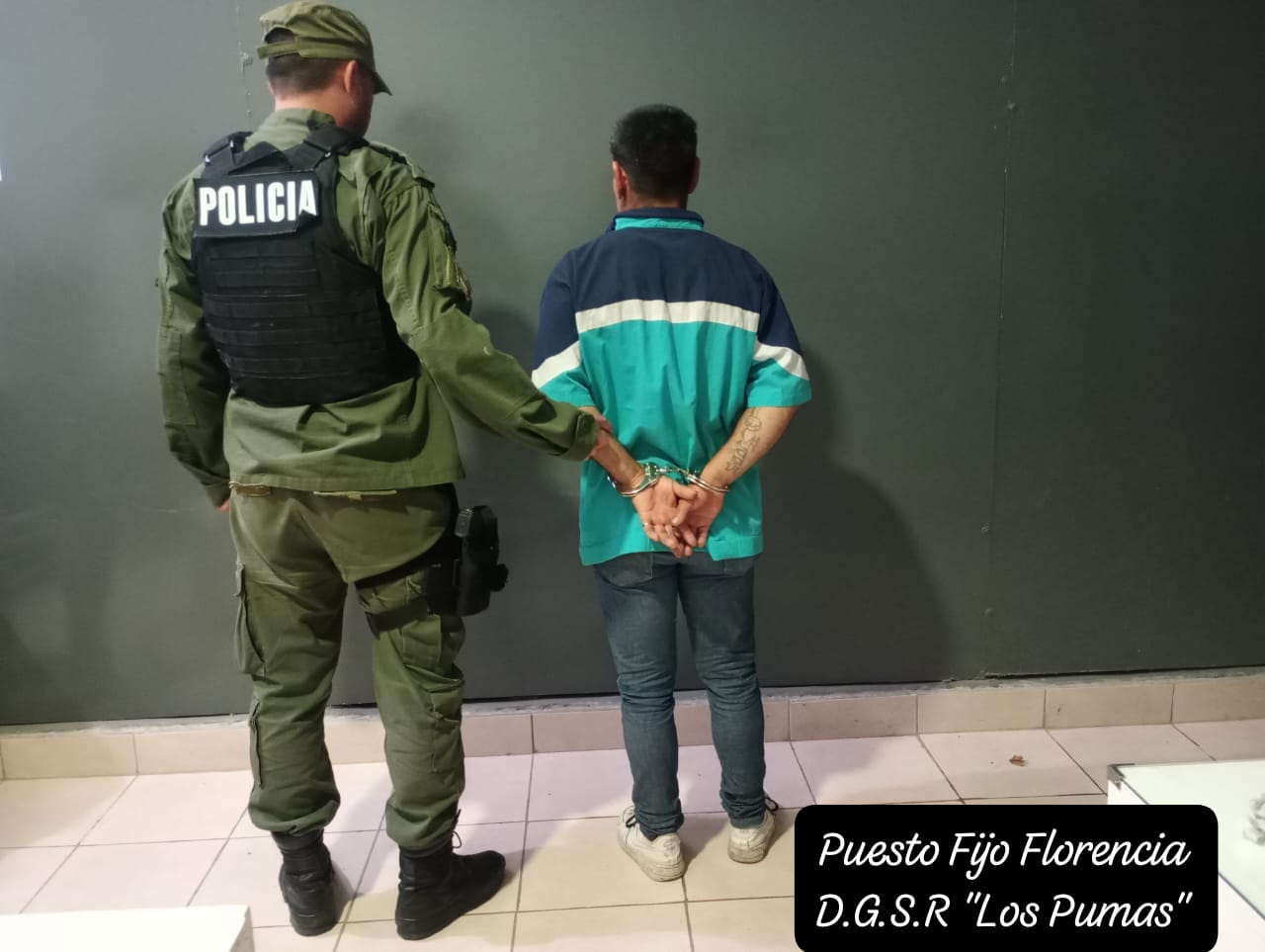 “LOS PUMAS”, de Florencia, detuvieron a dos personas por ocasionar incendios en campo ajeno. 