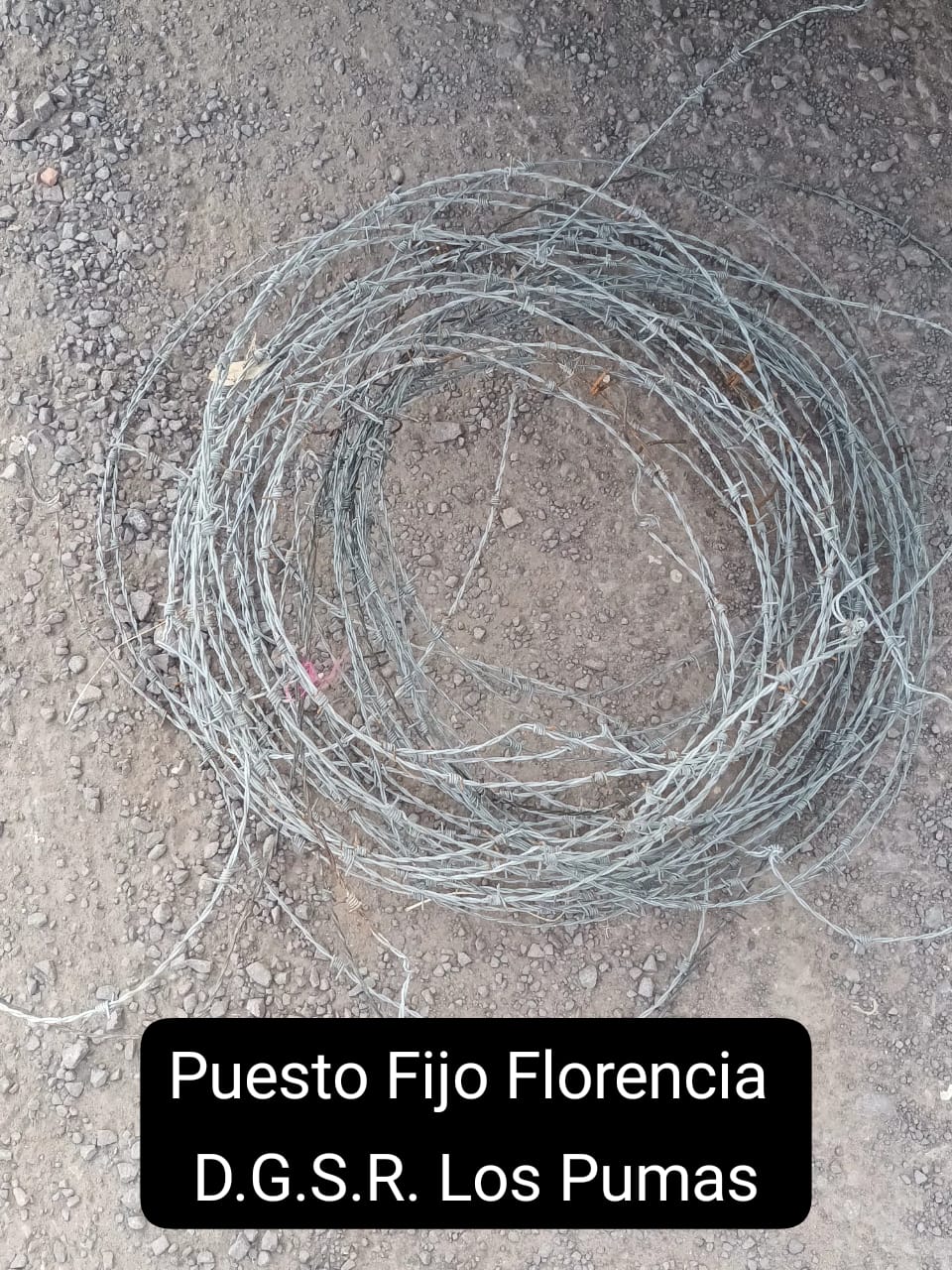 Producto de una ardua investigación se logró el esclarecimiento del Robo de 150 metros de alambrado.