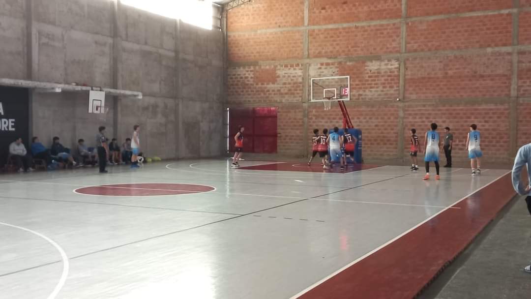 Encuentro de Mini Básquet en el Microestadio del Bulevar Sarmiento