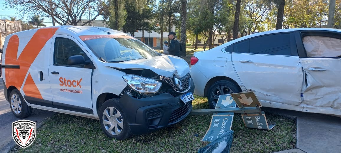 VILLA OCAMPO: SINIESTRO VIAL