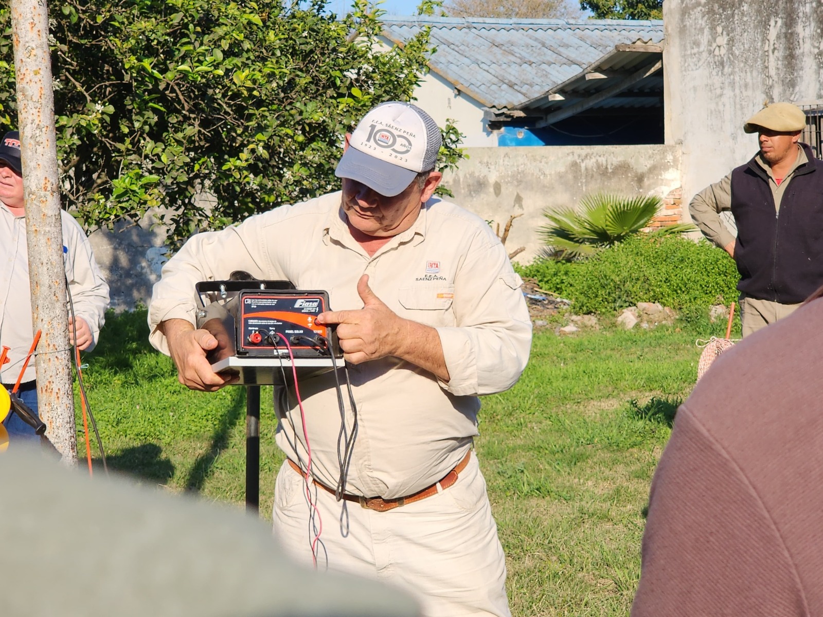 FINALIZÓ LA CAPACITACIÓN EN INSTALACIONES GANADERAS EN EL CENTRO OPERATIVO EXPERIMENTAL DE TACUARENDÍ