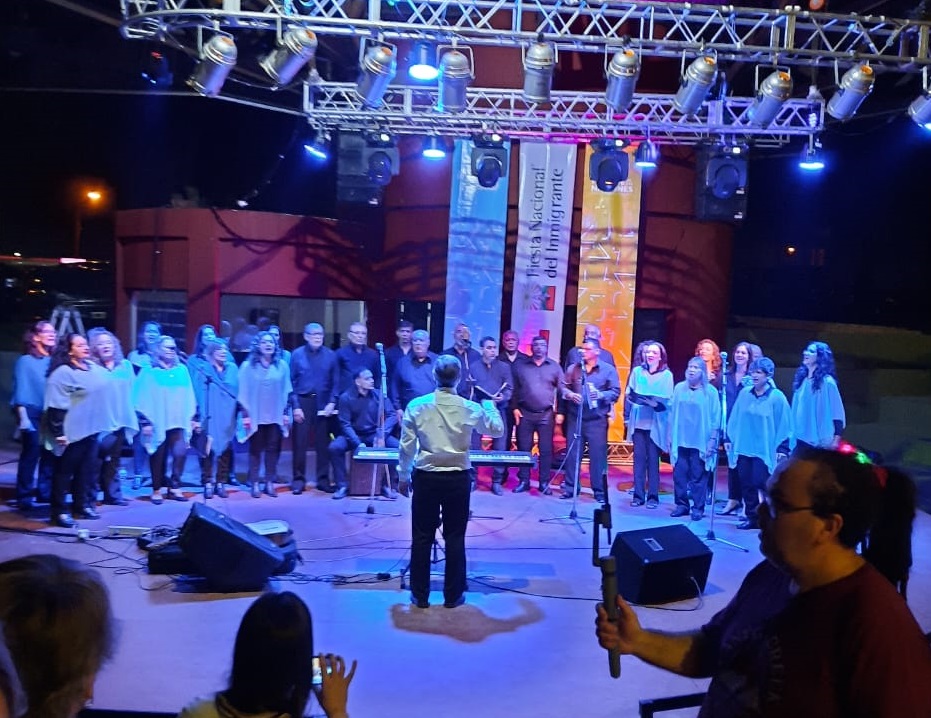 EL CORO POLIFÓNICO MUNICIPAL “CRISTINA DEL FABRO DE VICENTIN” PRESENTE EN LA 44° FIESTA NACIONAL DEL INMIGRANTE DE MISIONES