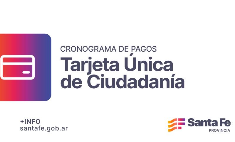 La Provincia acredita los fondos de la Tarjeta Única de Ciudadanía