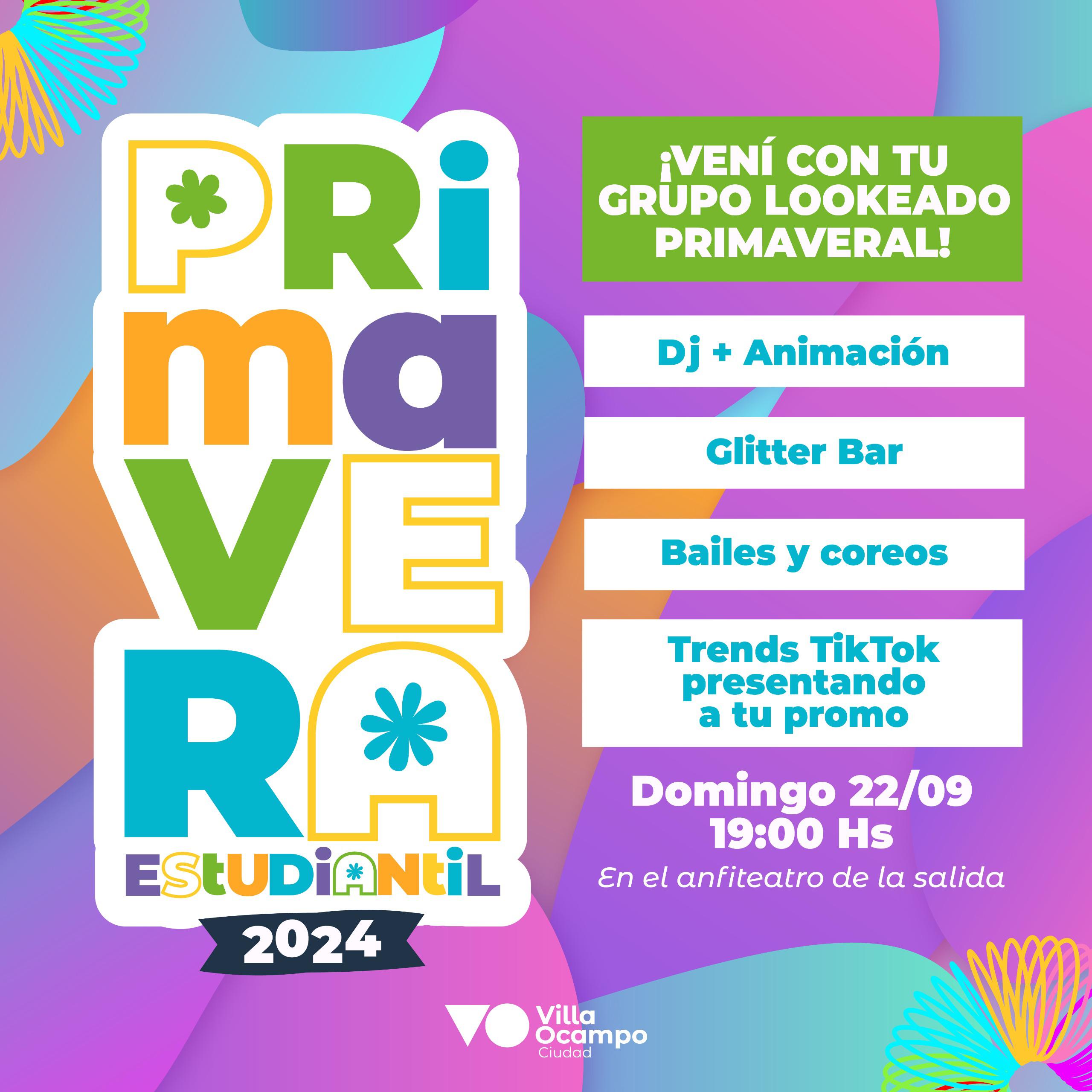 VILLA OCAMPO: ¡PRIMAVERA ESTUDIANTIL 2024!