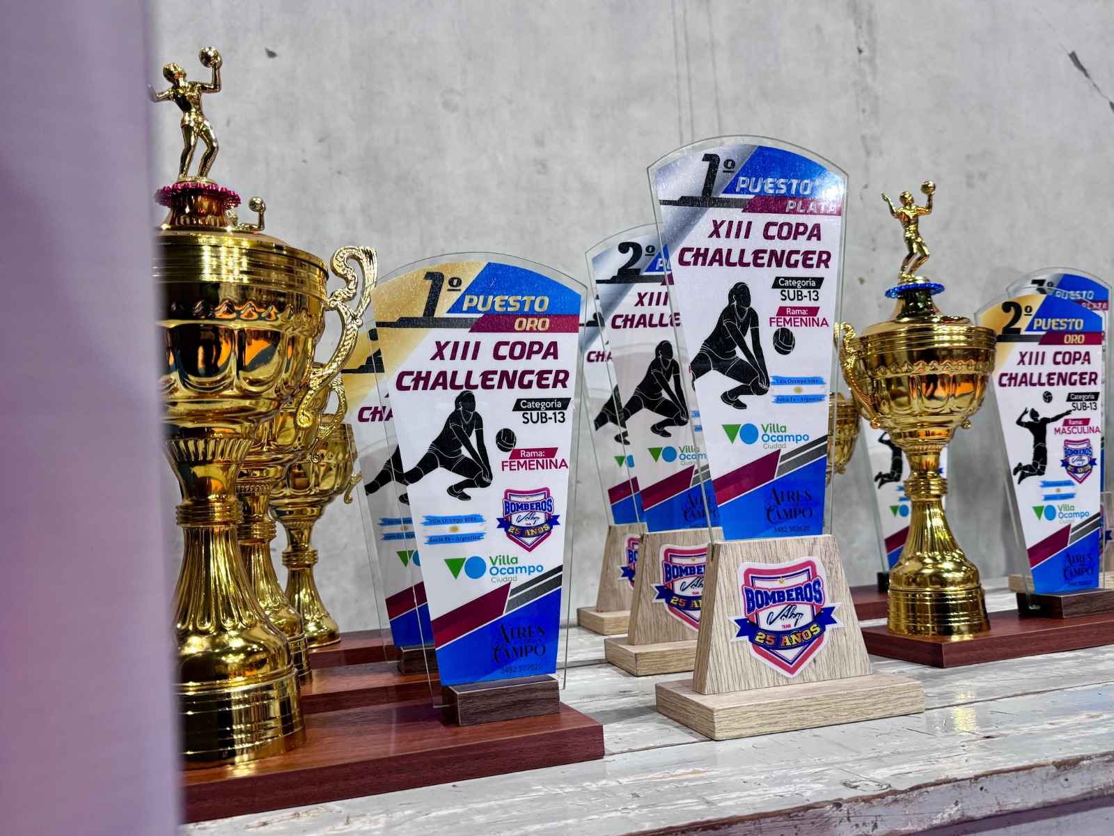 COPA CHALLENGER: Villa Ocampo vivió este fin de semana el torneo de vóley sub 11-13 y 16