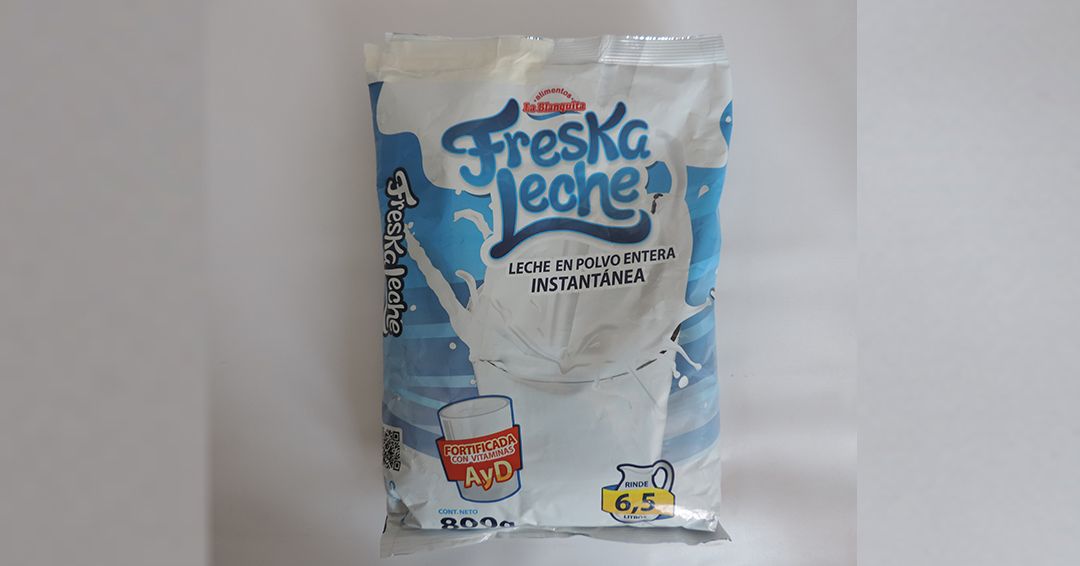 Seguridad Alimentaria: alerta sobre lotes de leche en polvo Freska Leche