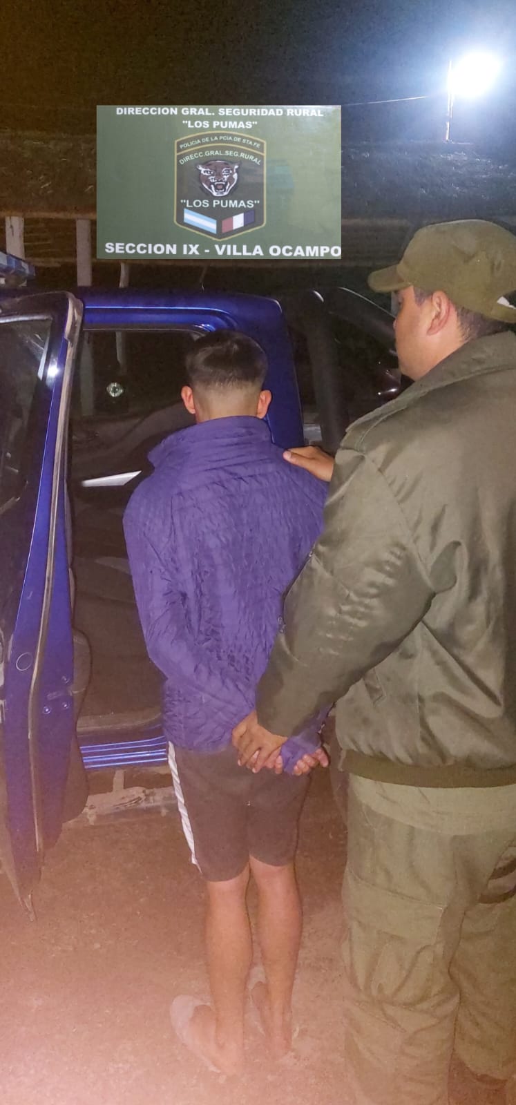 Efectivos Rurales de Villa Ocampo esclarecieron un Abigeato.