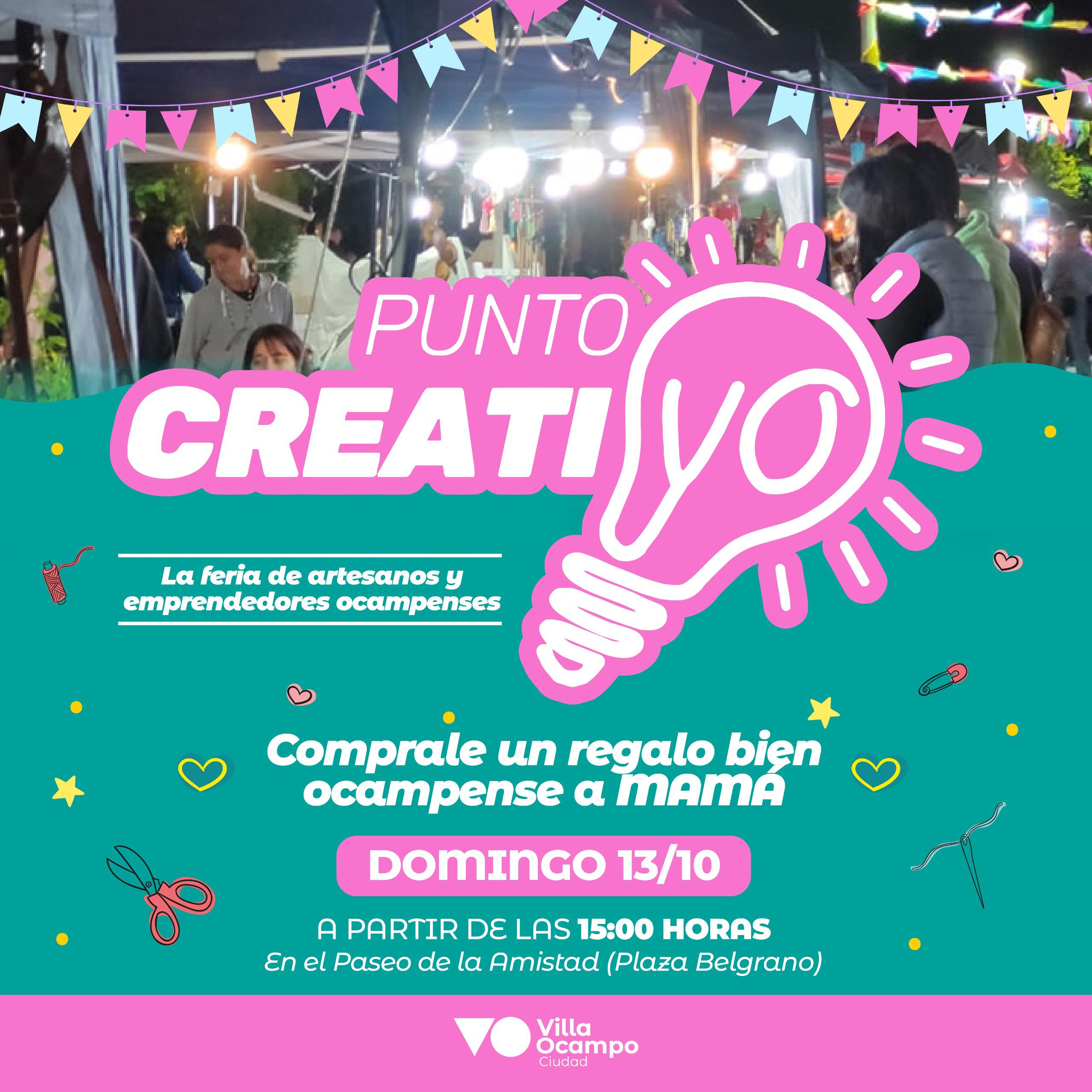 VILLA OCAMPO: PUNTO CREATIVO: Edición Día de la Madre