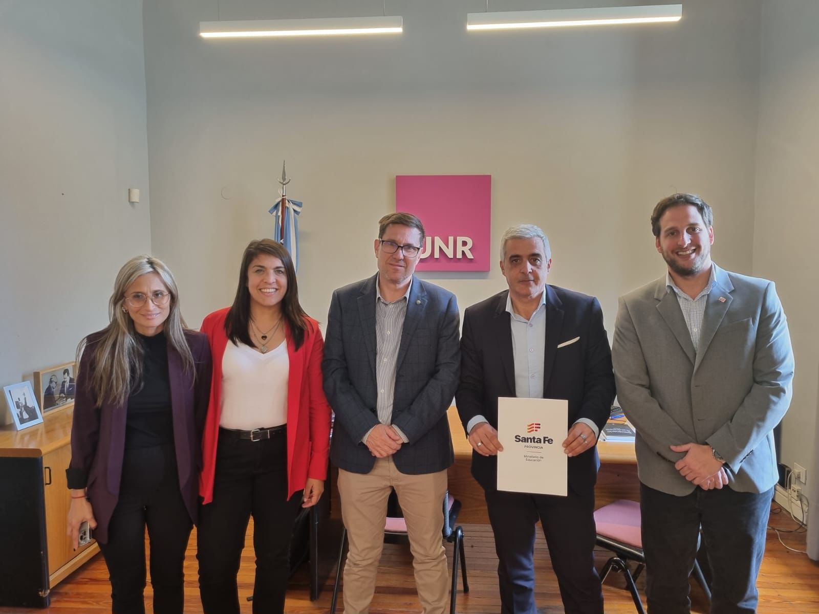 Educación y universidades nacionales firmaron convenios para trabajar la formación docente continua