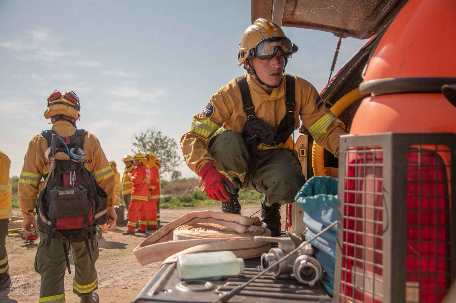 Prevención de incendios: Provincia capacita a Brigadistas en materia forestal