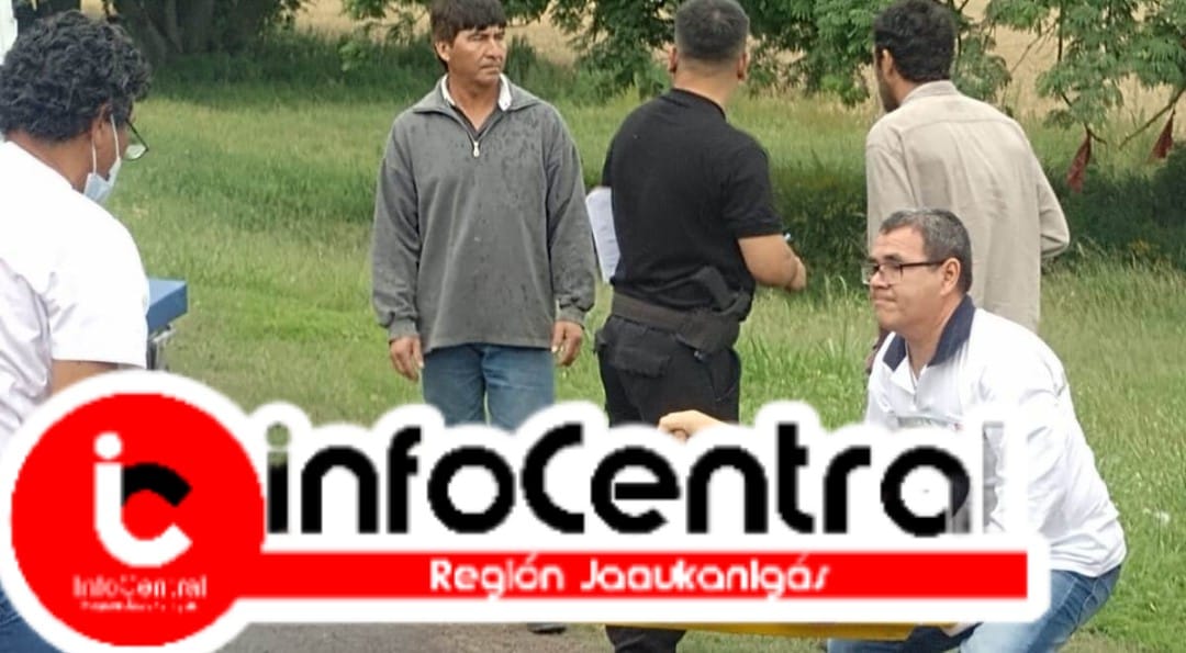 Choque entre una moto y una camioneta en la ruta nacional 11 jurisdicción de Las Toscas, motociclista internado con fractura de empeine.