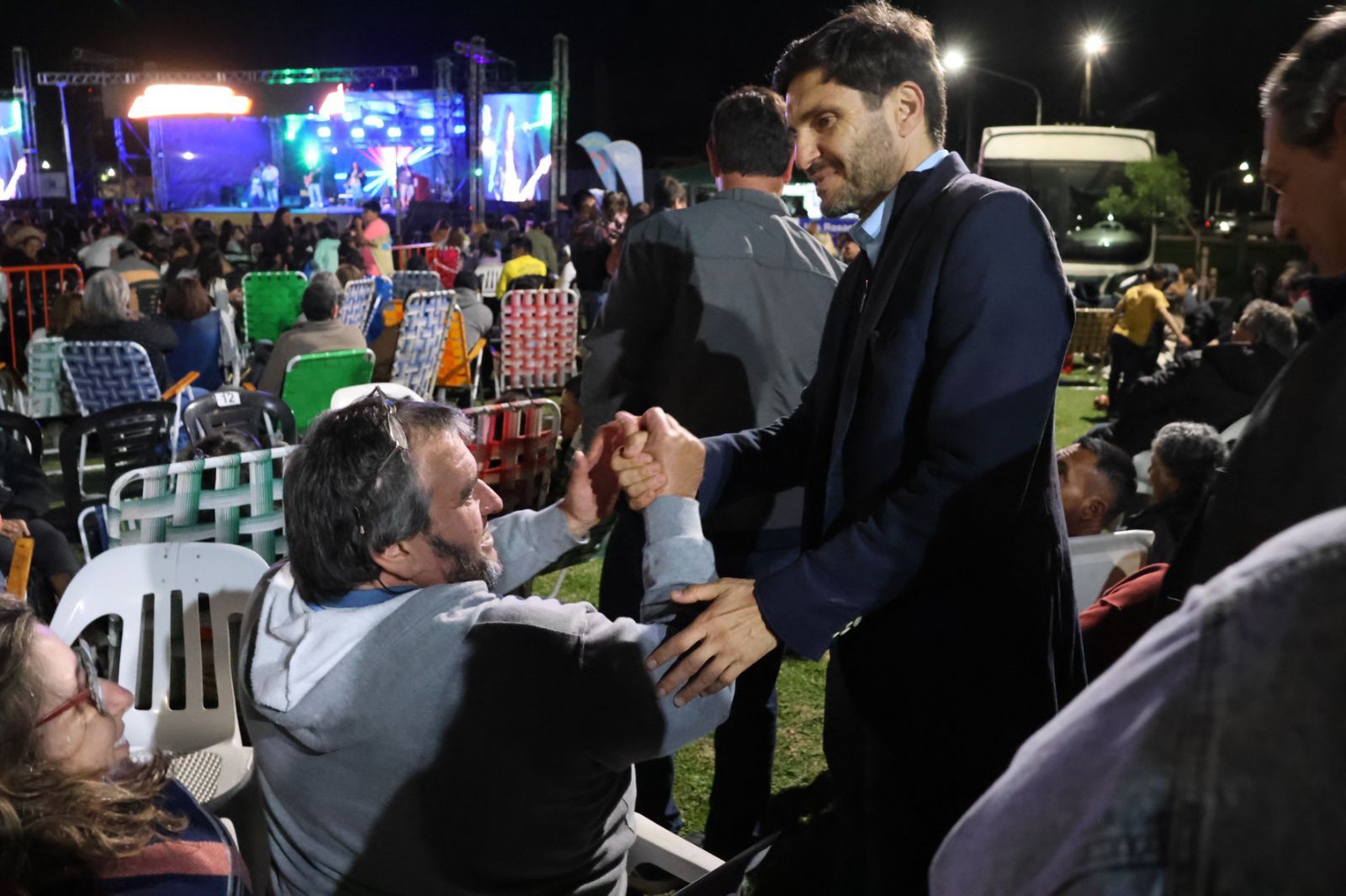 Pullaro acompañó fiesta populares de cuatro departamentos