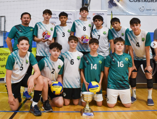 Copa Provincial Sub 14: Histórico podio para Virgen Niña y Bomberos Voley