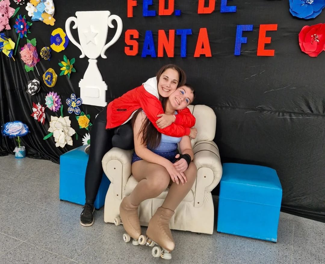 Sofía Cabrera debutó con éxito en la Copa Federación de Santa Fe de Patín Artístico