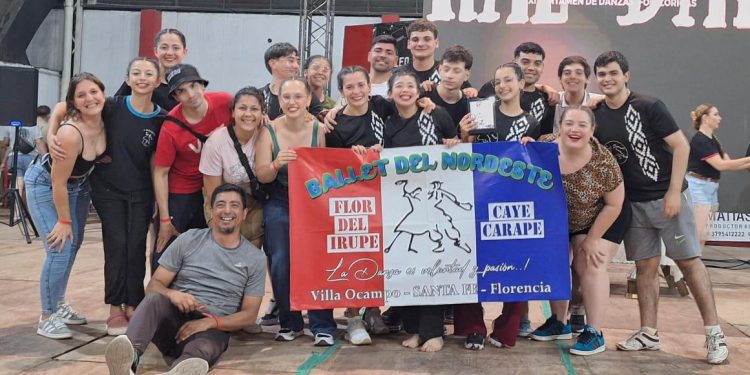 VILLA OCAMPO BRILLÓ EN EL XXI CERTAMEN DE DANZAS FOLCLÓRICAS “EL LITORAL DANZA” 2024