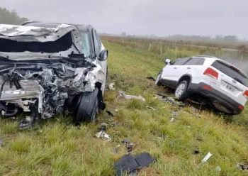 La Criolla: Fatal accidente sobre ruta 11, tres personas fallecidas.