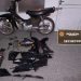 Villa Ocampo: La policia recupera una moto que fue robada el 19 de noviembre.