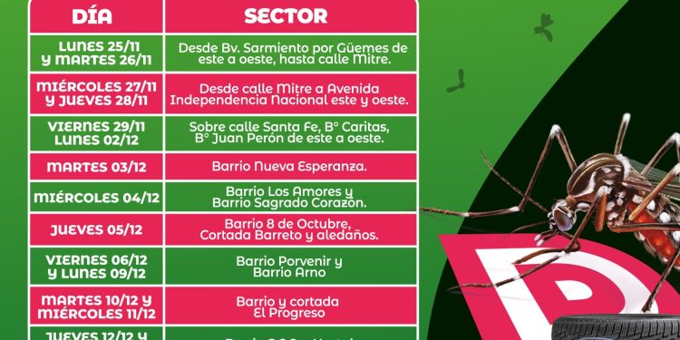 VILLA OCAMPO: OBJETIVO DENGUE: CONTINÚAN EL OPERATIVO DE DESCACHARRADO DE NOVIEMBRE Y DICIEMBRE