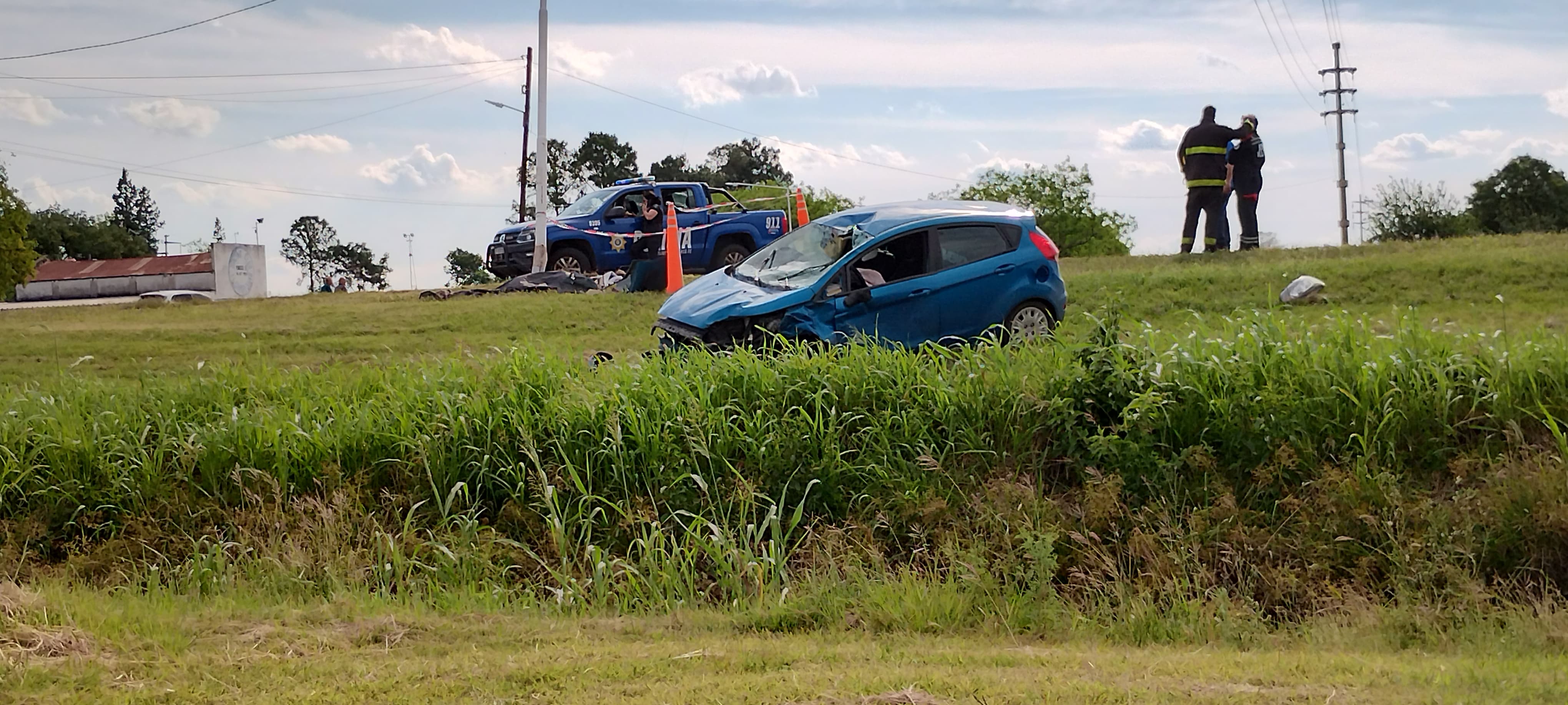 Villa Ocampo: Fatal accidente en Ruta Nacional N°11 y Ruta Provincial N°32 .