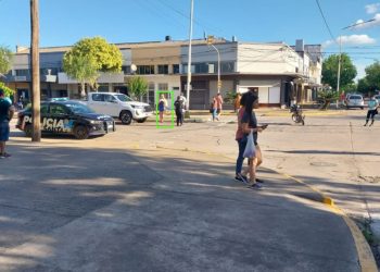 Villa Ocampo: Accidente de tránsito, entre una camioneta y una moto.