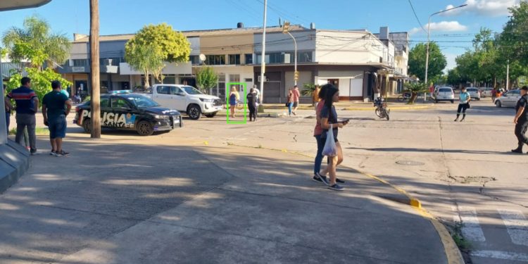 Villa Ocampo: Accidente de tránsito, entre una camioneta y una moto.