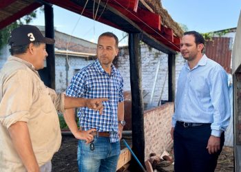 RECORRIDO POR OBRAS DE INFRAESTRUCTURA Y MEJORAS EN VILLA OCAMPO