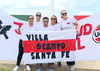 Integrantes de La Juventud Radical de Villa Ocampo participaron de un encuentro el pasado 2 de Noviembre en Helvecia, dpto Garay.