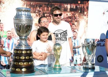 Semana Invencible: se exhiben los trofeos de la Selección Argentina en la Casa de Gobierno